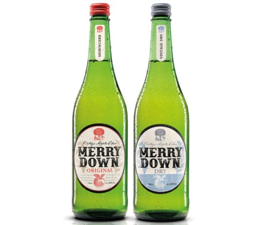 A big year for Merrydown Merrydown Original and Dry