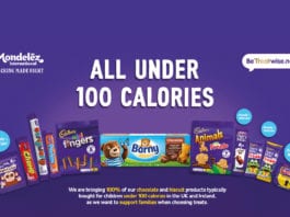Calorie cap for Mondelez children’s range Mondelez 100 calorie cap