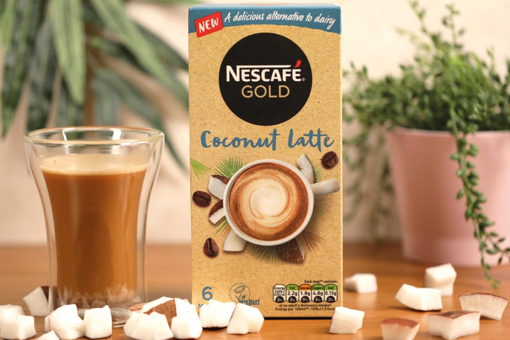 Nescafe coconut latte