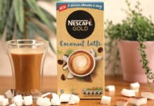 Nescafe coconut latte