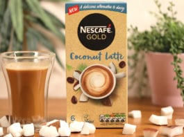 A cow-free latte from Nescafe Nescafe coconut latte