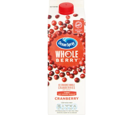 Juice bears fruit in convenience Ocean spray cranberry