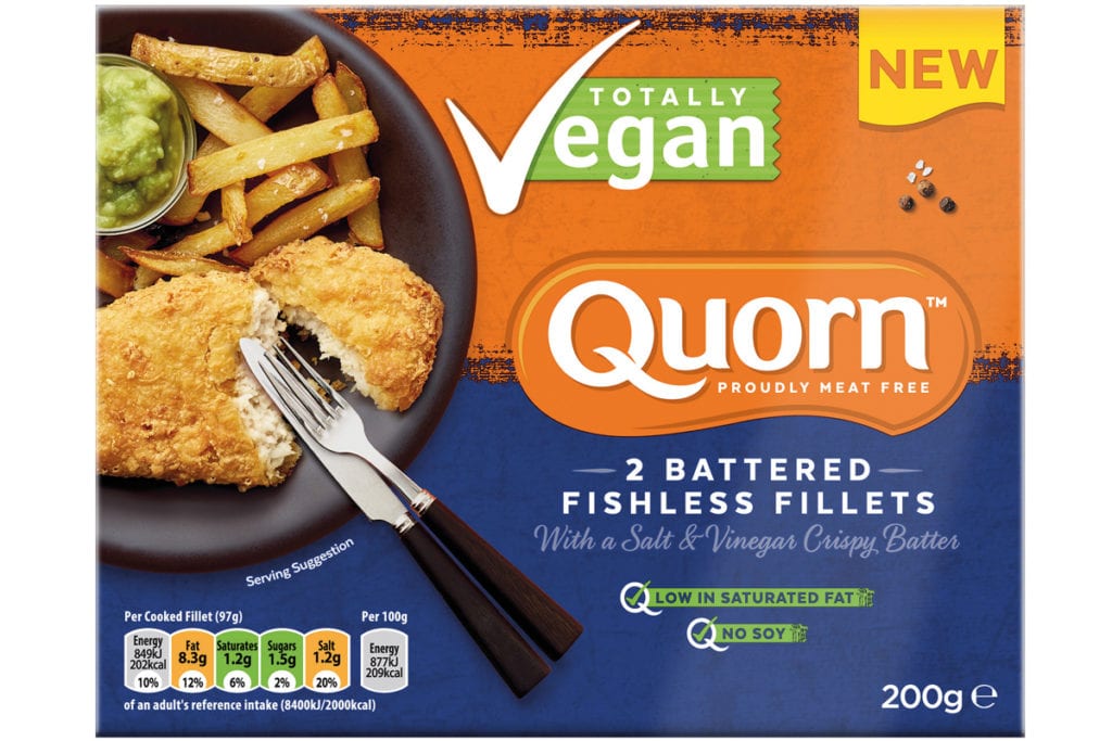 Quorn fishless fillets