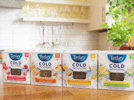 A convenient cold infusion Tetley cold infusions
