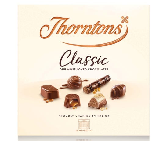 A facelift for Thorntons Thorntons classic box