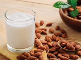 Alternatives gaining ground with youth almond milk