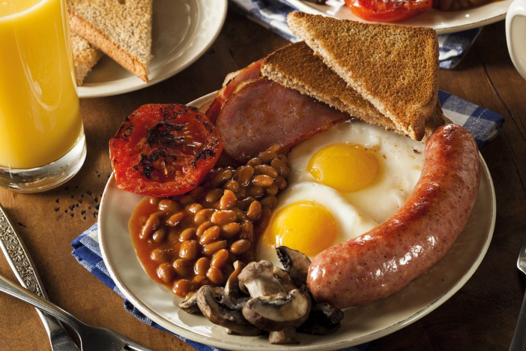 breakfast fry up