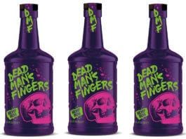 Hemp infused rum rolling out dead-mans-fingers-hemp-rum