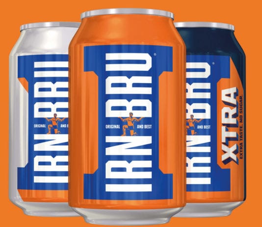Soft and Scottish Barrs Irn Bru
