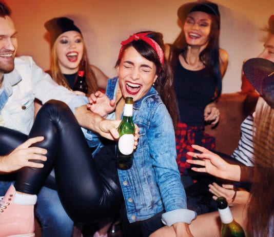 Autumn brings a fresh chance students at a party