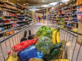 A slither of growth for grocery grocer-sales-increase