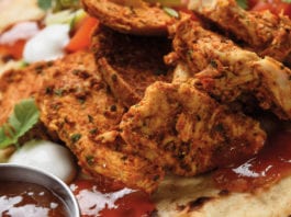 Spice up your lunch marinated-tandoori-chicken-strips