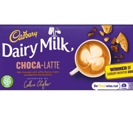 Public votes for new Cadbury Dairy Milk flavour Cadbury Dairy Milk Choca-Latte.