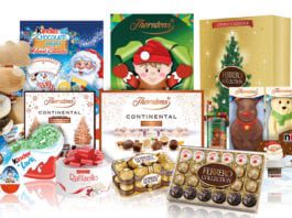 Festive Ferrero bolsters range Ferrero’s Christmas range spans Thorntons, Kinder, Nutella and Ferrero Rocher.