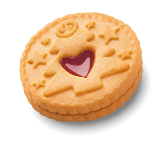 Jammy Dodgers will be getting a festive makeover this Christmas Jammie Dodger Christmas biscuit