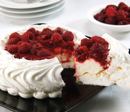 Frozen treats take dessert up a level Coppenrath raspberry pavlova