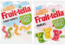 Fruitella snakes and koalas gelatine free