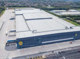 Huge Lidl distribution centre opens Lidl Eurocentral distribution centre