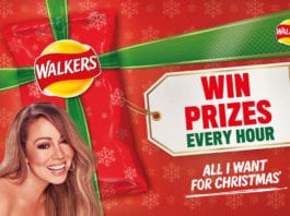 All I want for Crispmas… Mariah Carey Walkers Crisps