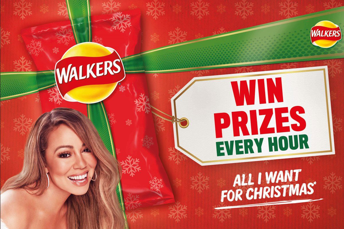 Mariah Carey Walkers Crisps