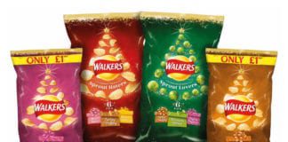 Walkers Christmas crisps