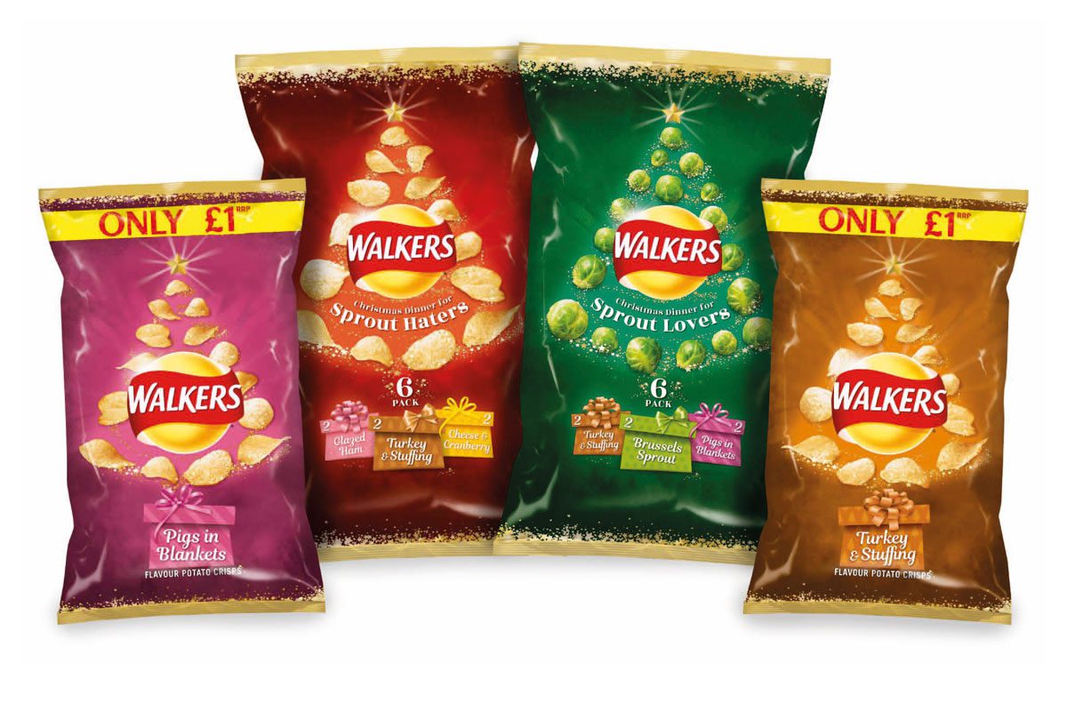 Walkers Christmas crisps