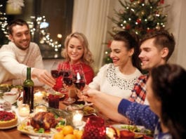 Wine brings festive cheer Christmas party