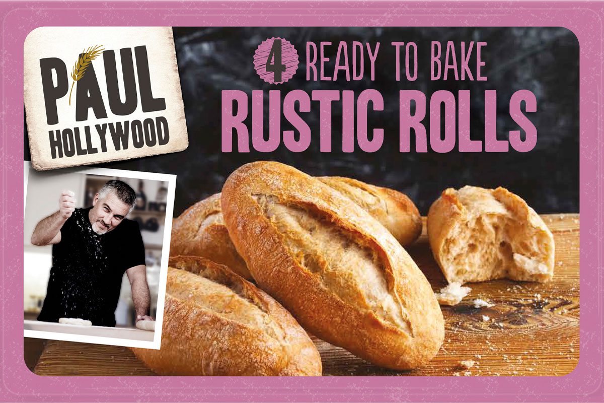 Paul Hollywood Rustic Rolls