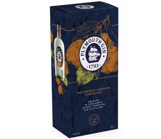 Christmas all wrapped up Plymouth Gin Gift Box