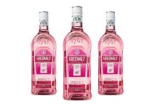 Greenall’s Wild Berry Pink Gin in a PMP marked £15.99.