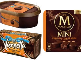 ‘Tis the season for sweet citrus Chocolate orange ice cream range