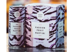 A premium year passionfruit martini