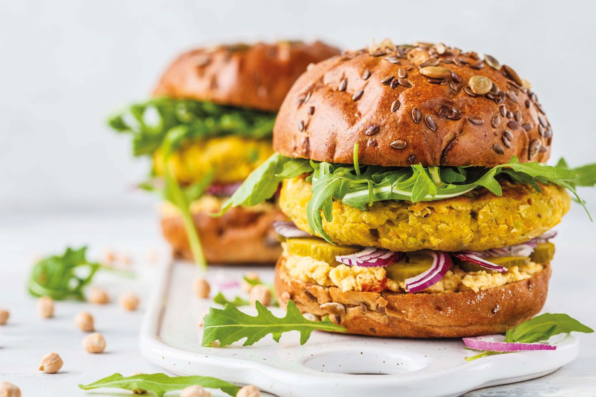 vegan burgers