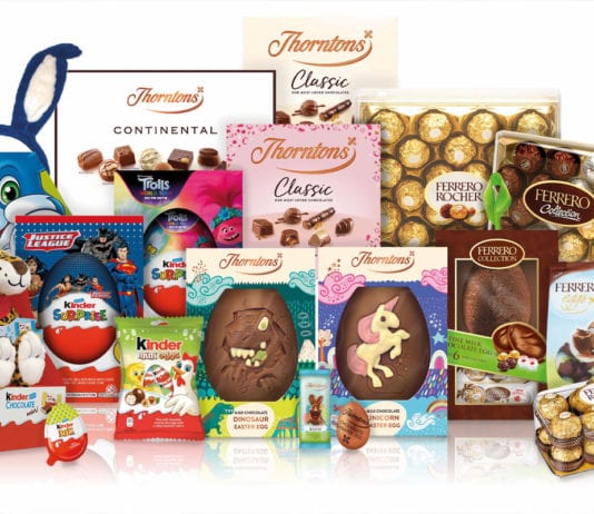 Ferrero spending millions on Easter Ferrero range
