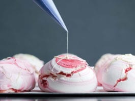 Meringue milestone Meringue flowers