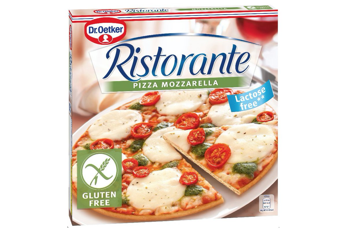 Ristorante lactose free pizza