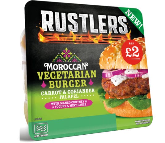 Rustle up a burger for the vegetarians Rustlers vegetarian burger