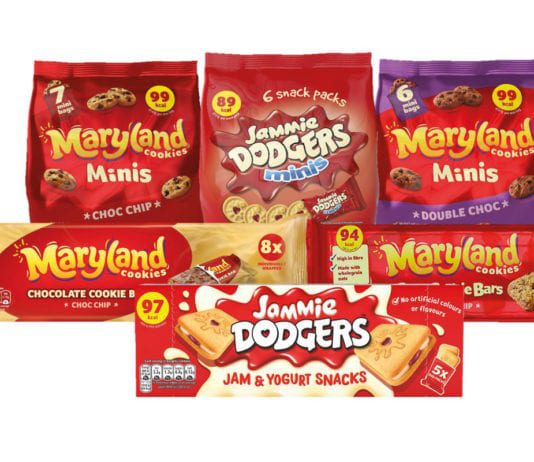 Under-100 range rolling out Burtons Biscuit Company range