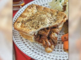 Fake steak pie Fake steak and ale pie from Delice de France