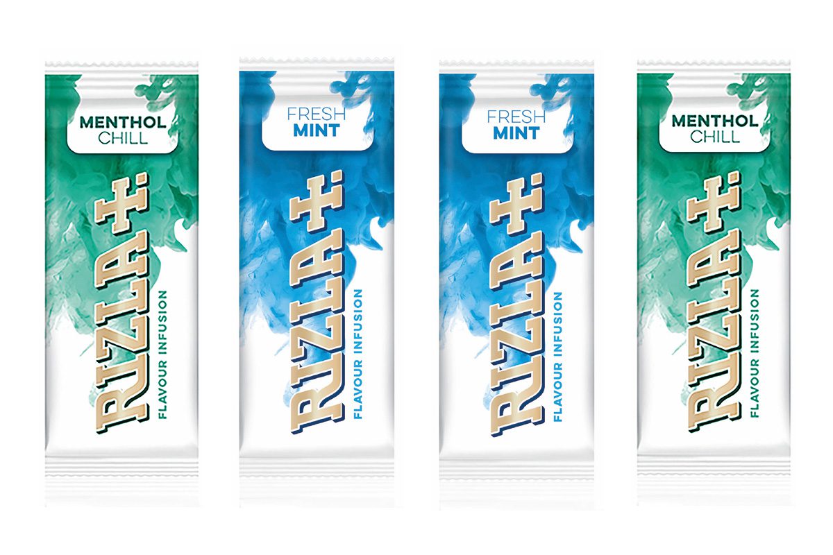 Rizla Flavours Infusions in Menthol Chill and Mint