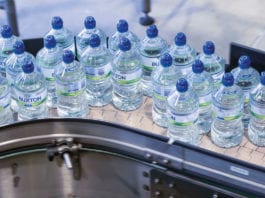Sustainability for the 2020s Buxton water production line