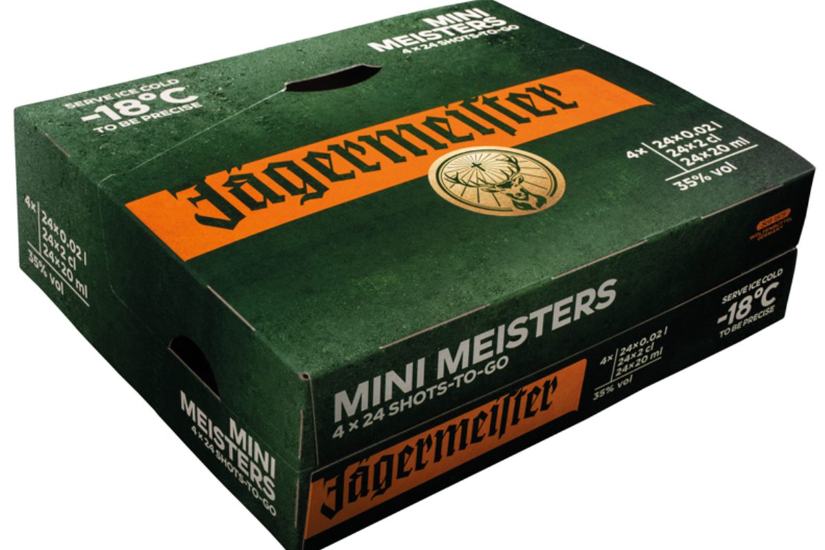 Jagermeister packaging