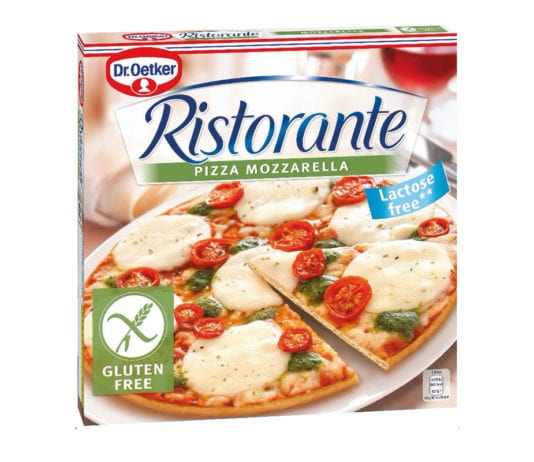 Mamma mia! Lactose free Dr Oetker lactose free pizza
