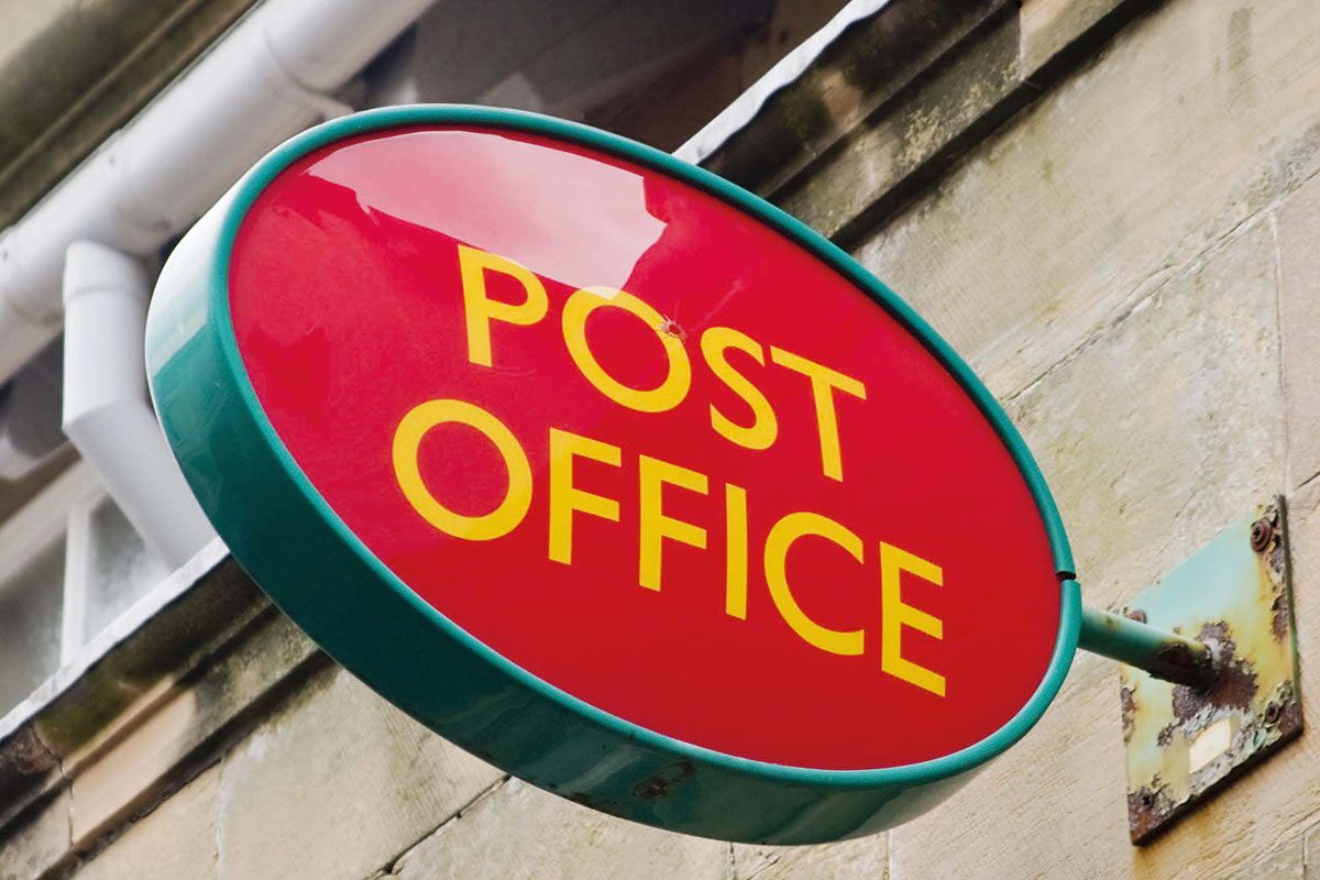 Post Office sign