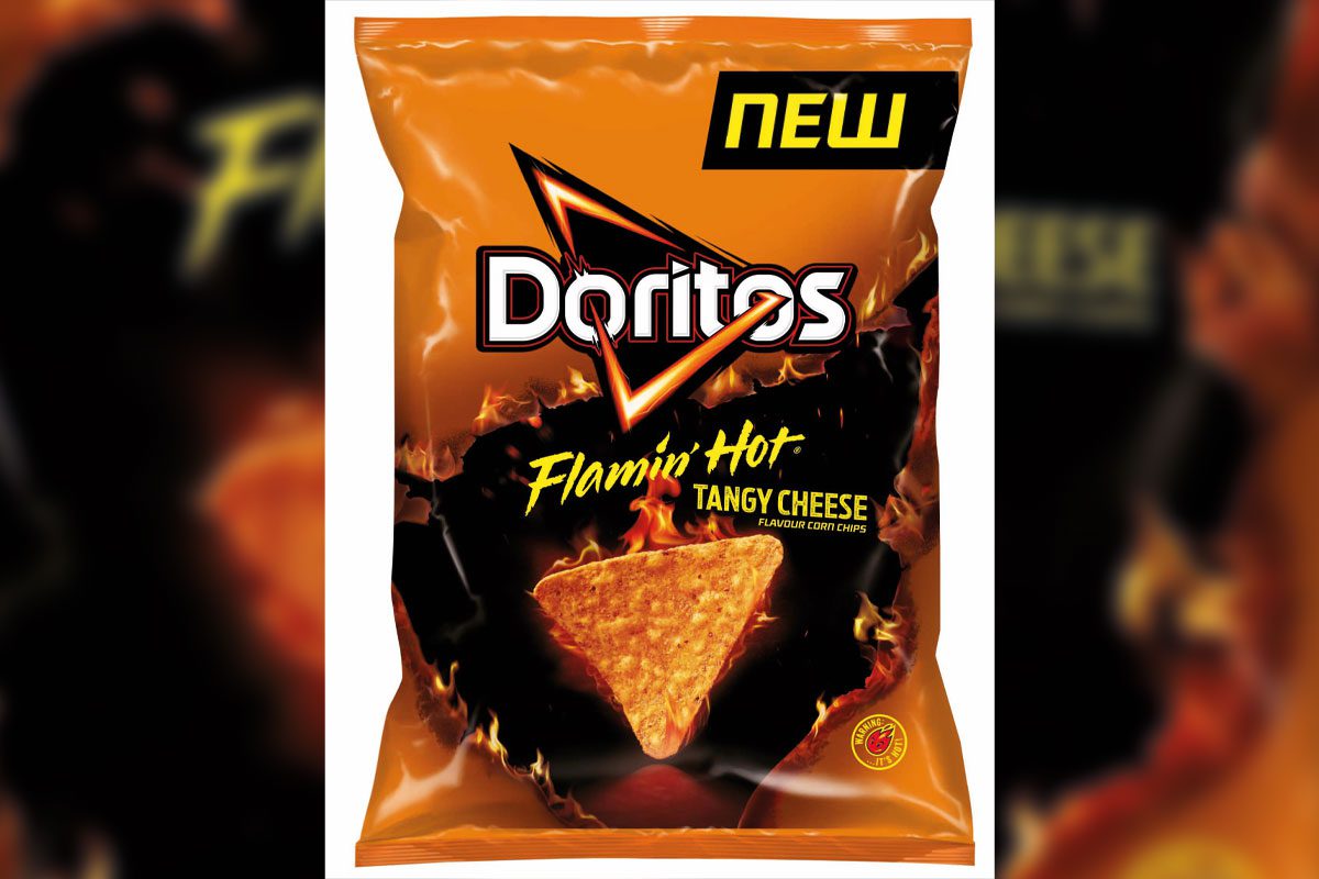 Doritos flamin deals hot tangy cheese