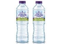 Highland Spring eco bottles