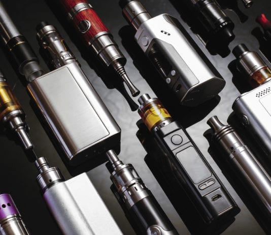 Vaping can soar in store e-cigarettes