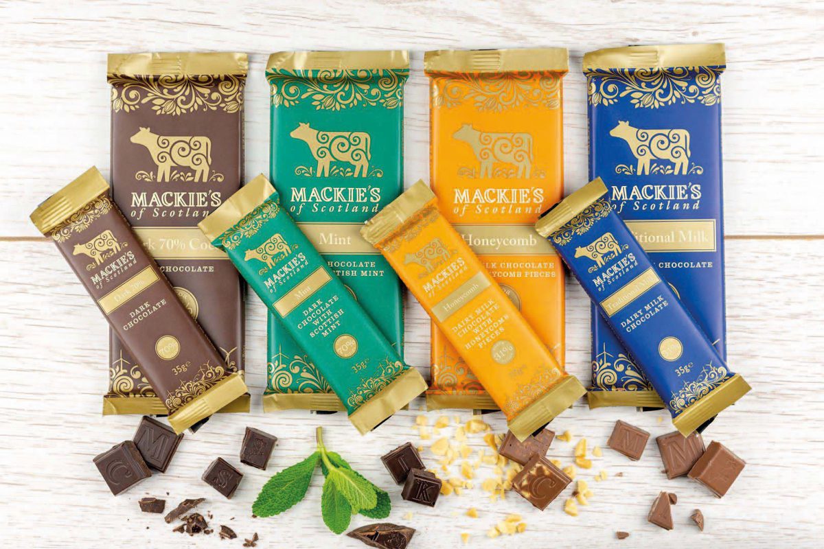 Mackie's chocolate range