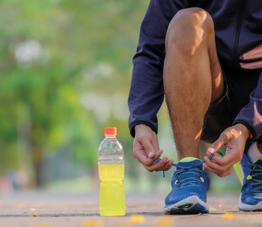 Health doing heavy lifting Sports drink