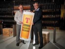 Spending big on a brighter future SEPA chief executive Terry A’Hearn and C&C Group engineer manager Martin Doogan